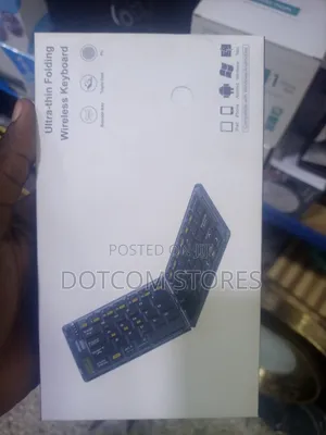 Generic Ultra-Slim Folding Bluetooth Keyboard,