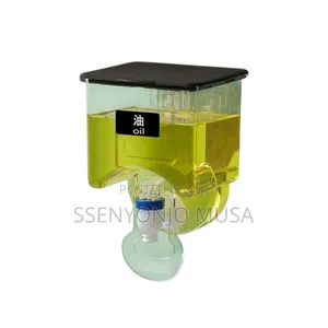 Wall Mounted 350ml Oil Dispenser – Manual Oil Vinegar Bottle