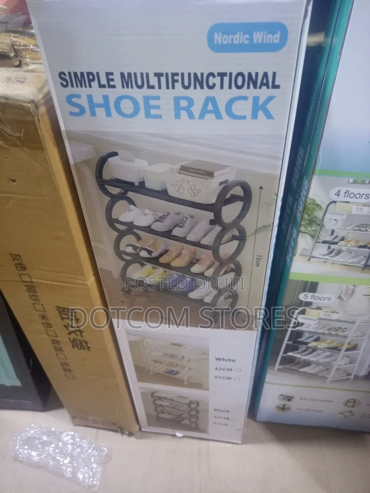 Nordic Wind Simple Multifunctional Shoe Rack,