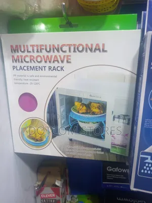 Multifunctional Microwave Placement Rack
