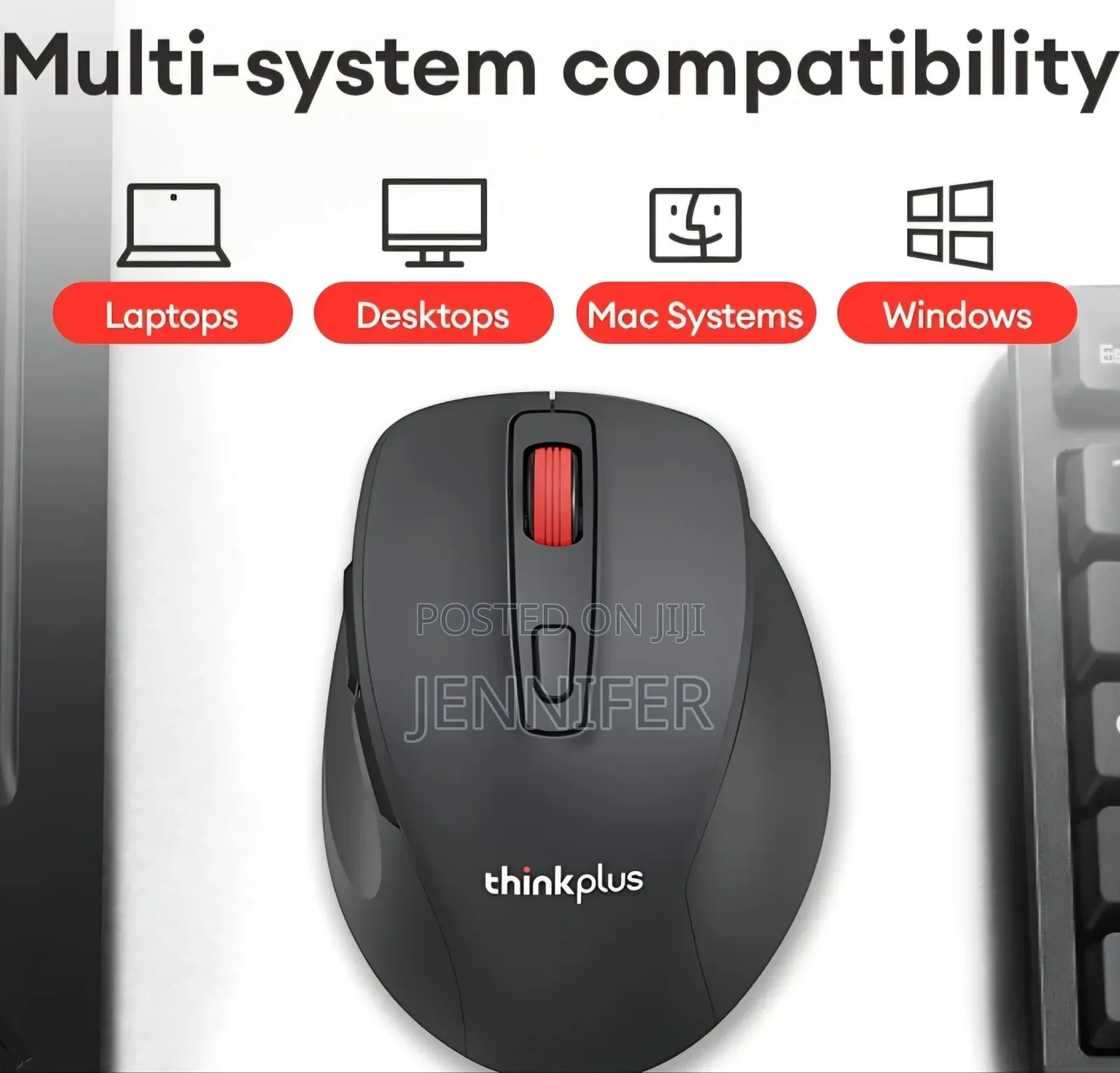 Lenovo Thinkplus M30 Is a Wireless Office Mouse