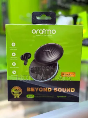 Oraimo Spacebuds Wireless Bluetooth Earbuds Anc Noise Cancellation