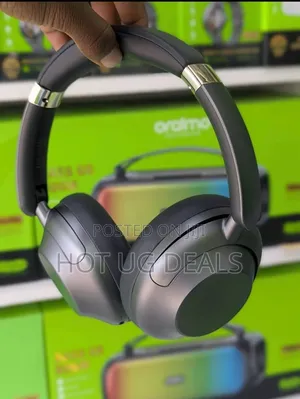 Oraimo Wireless Headphones Over-ear Hybrid Noise Cancellation - Grey