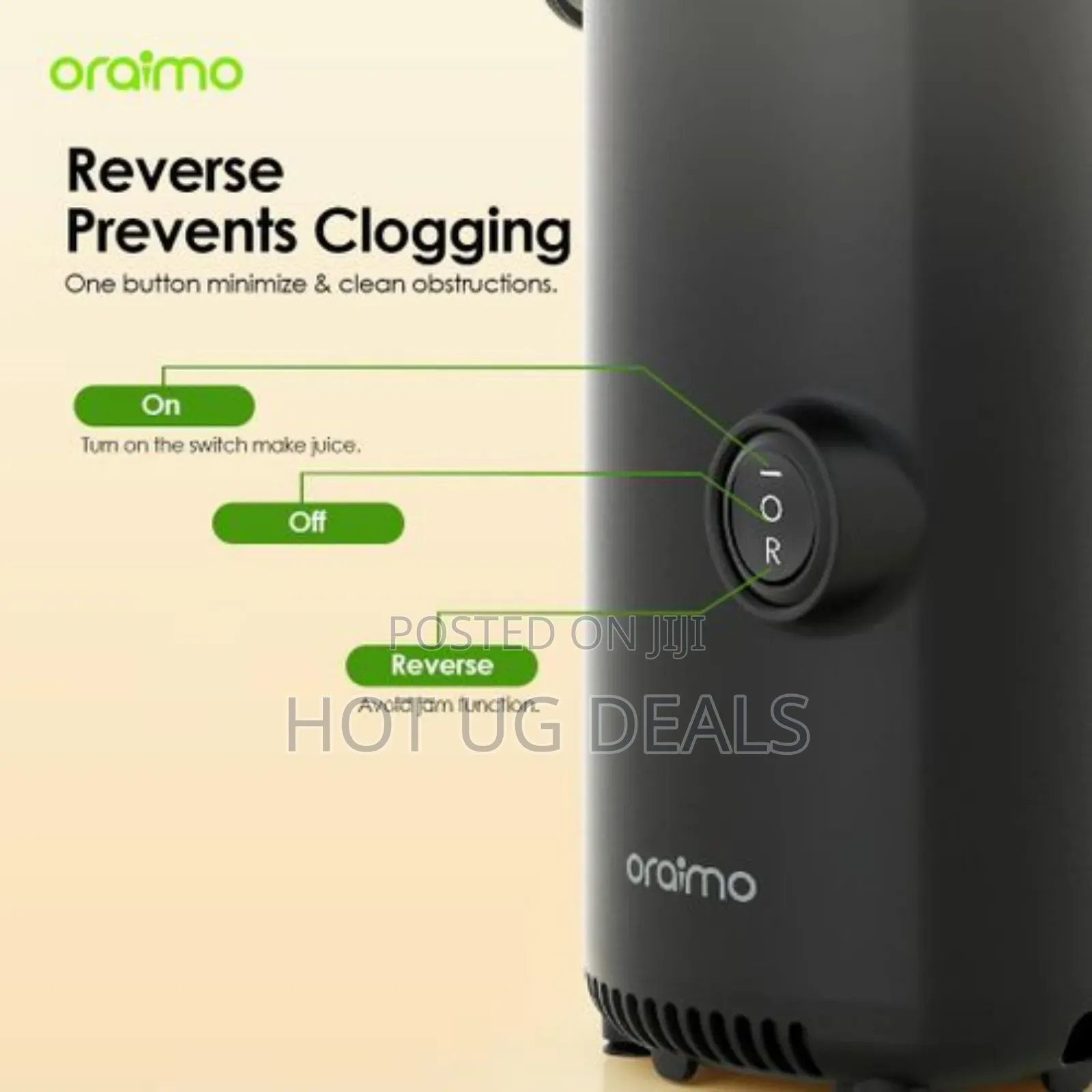 Oraimo Easyjuice Mini Portable Slow Juicer