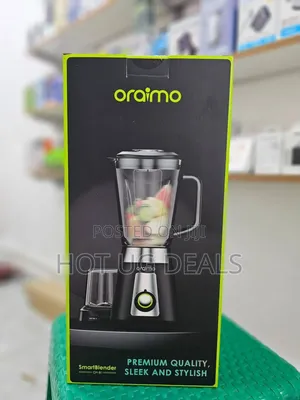 1.5l Oraimo Smart Blender Premium Quality, Sleek And Stylish Blender