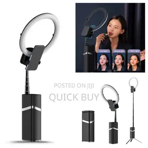 10inch Portable Foldable Rechargeable Ring Light
