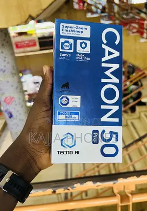 New Tecno Camon 50 Pro 256 GB Black