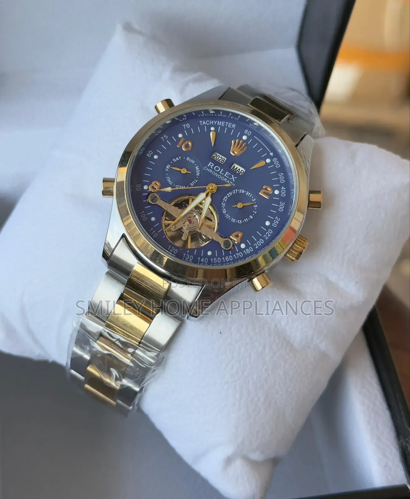 Men's Orihinal Rolex Chronograph Mechanical Wrist Time Piece