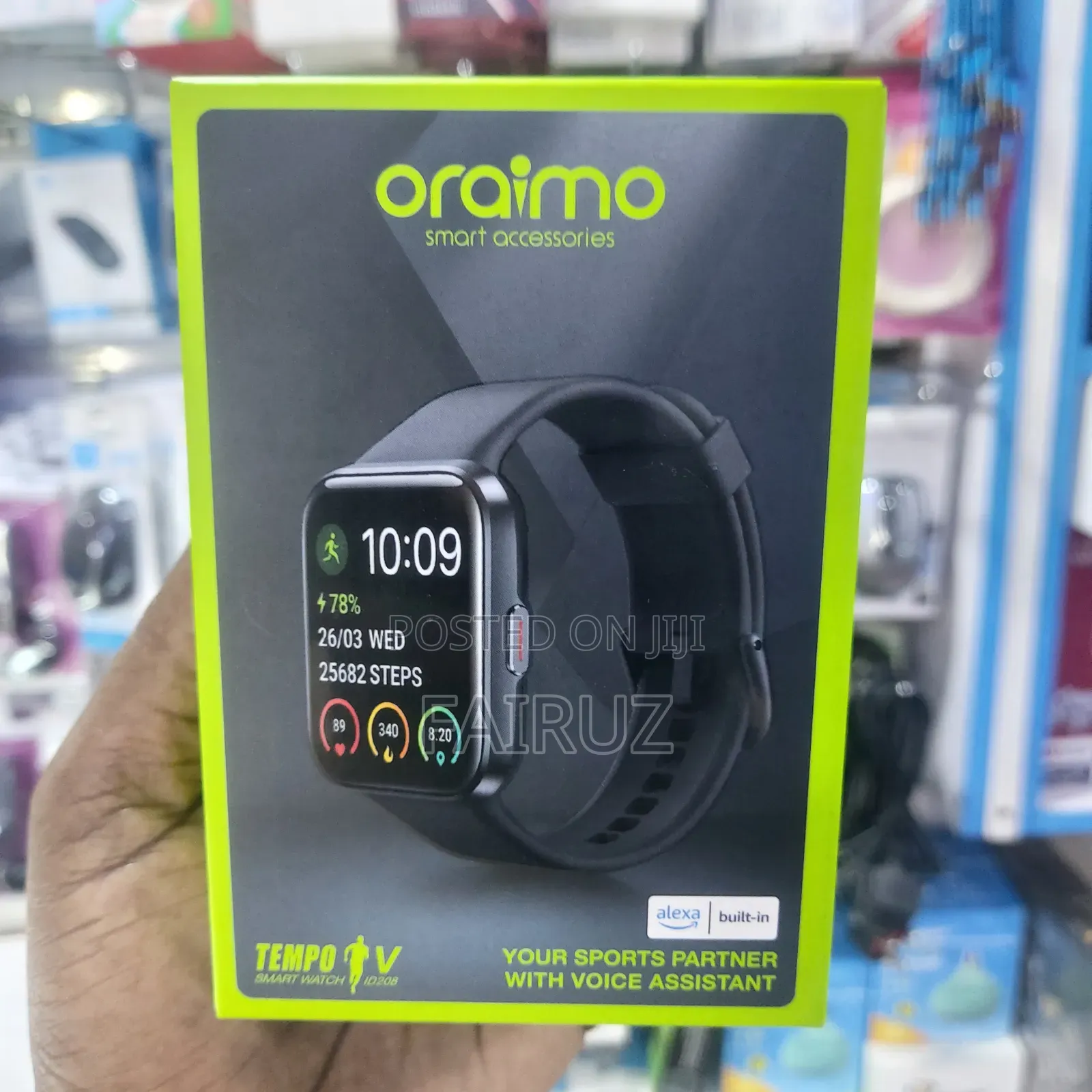Oraimo Tempo T Smart Watch With Alexa