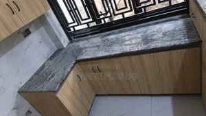 Kitchen With Mecury Grey