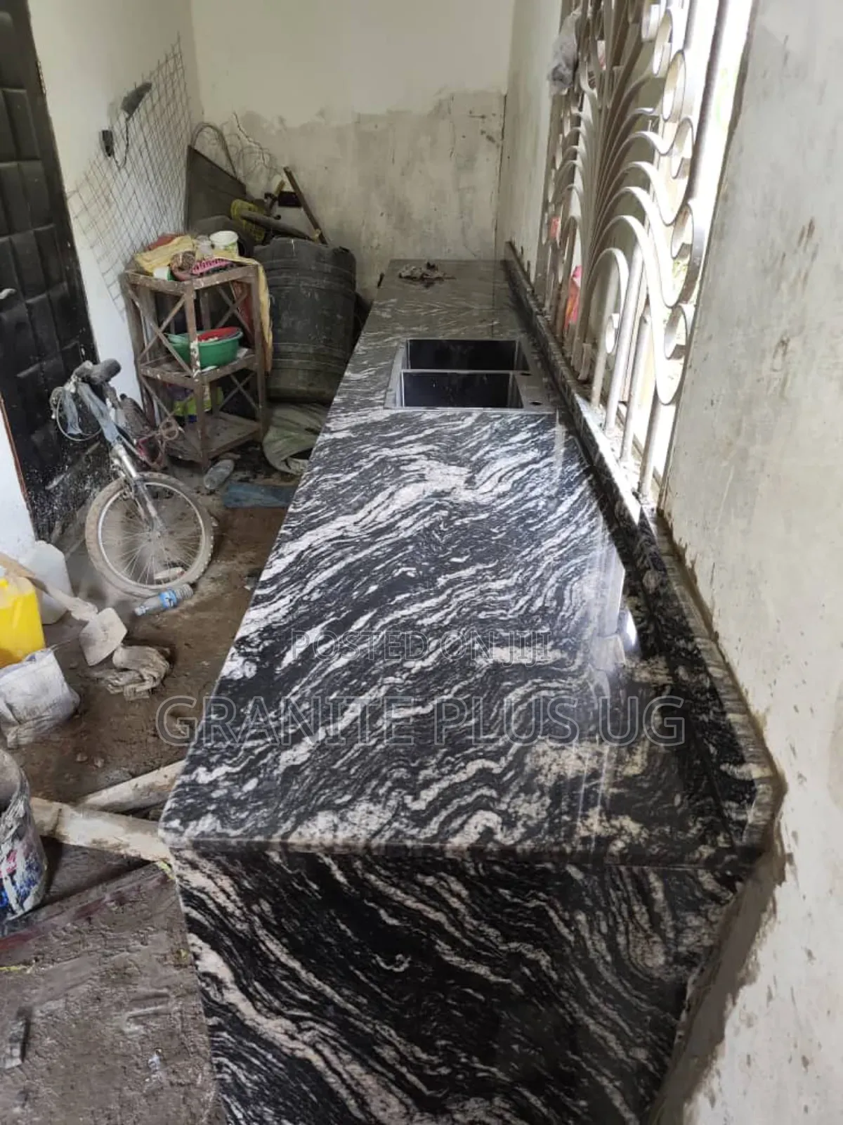 Forest Black Kitchen Tops