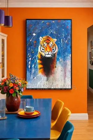 Beautiful Tiger Acrylic Painting