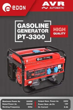 3300w/ 3.3kva Petrol Generator