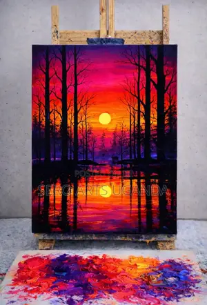Beautiful Sunset Paintings