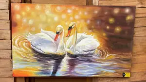 Beautiful Swan Painting
