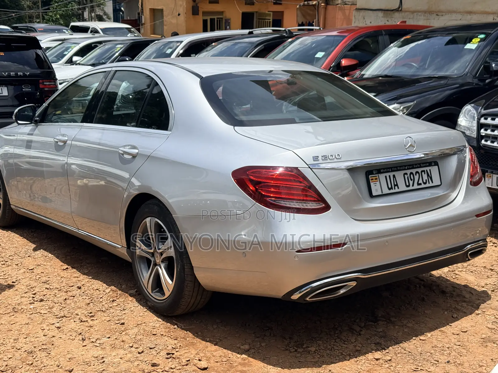 Mercedes-Benz E200 2018 Silver