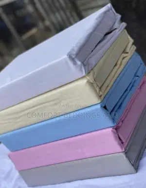 Plain Colour Cotton Bedsheets