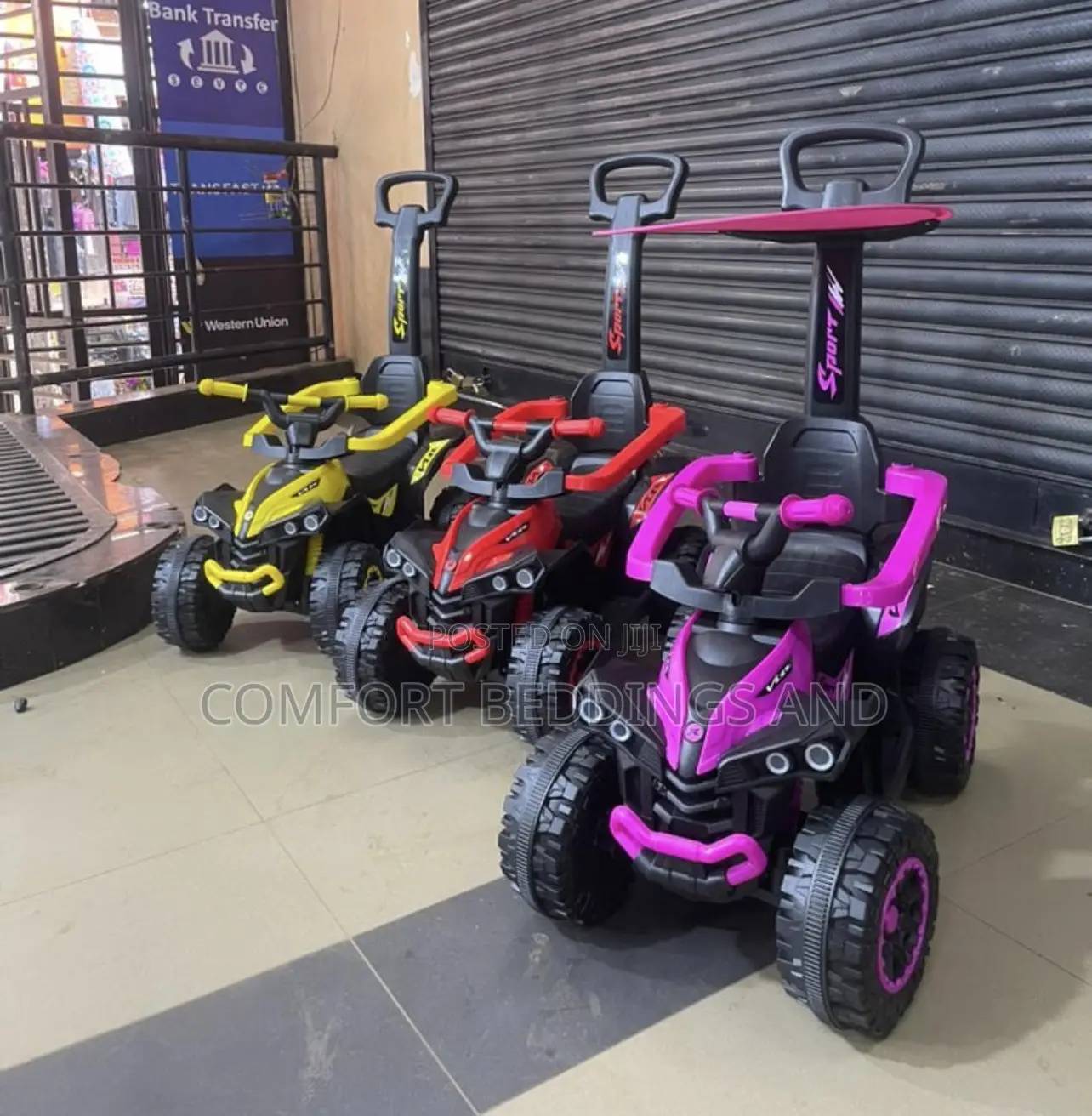 Musical Push Toy Car