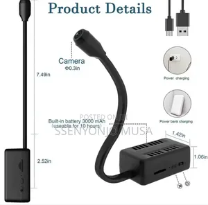 1080p Hd Wi-fi Spy Security Camera - 145° Wide Angle