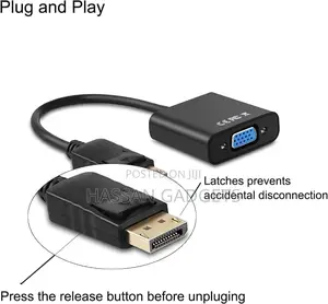 Display Port to Vga Adapter,