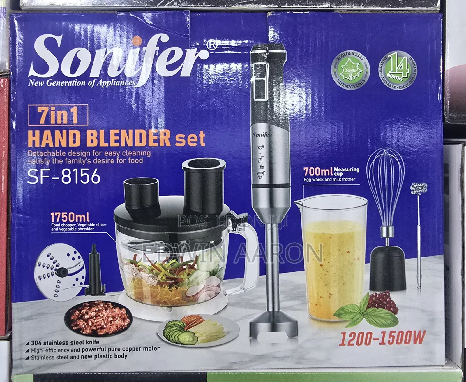 Sonifer Electric Hand Blender