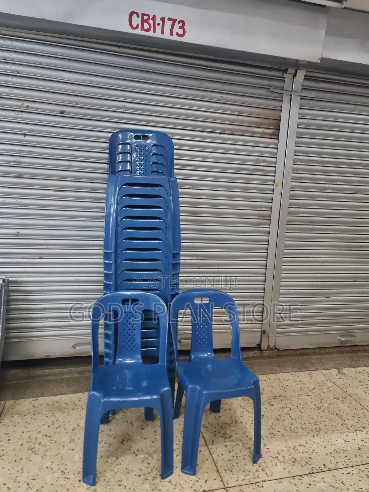 Malaysia Plastic Chairs Plastic Chairs Armless Blue