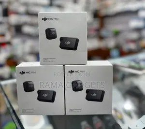 Dji Mic Mini, a Compact and Lightweight Wireless Microphone