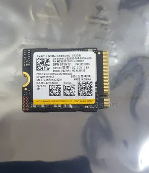 512gb Nvme Pcie 4.0 X4 SSD Samsung Pm9c1b High-Performance Oem in M.2