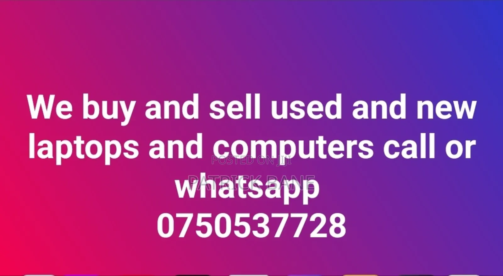 We Buy and Sell Used Laptops