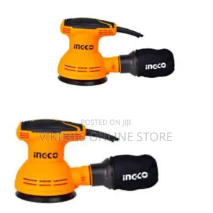 Ingco Rotary Sander:220-240v~50/60hz 320w - Black / Orange