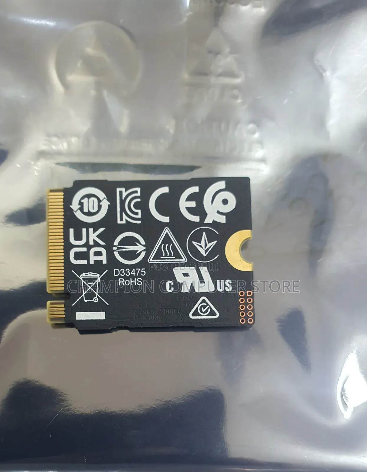512gb Nvme Pcie 4.0 X4 SSD Samsung Pm9c1b High-Performance Oem in M.2