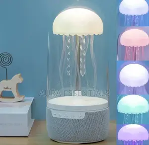 Jellyfish-Shaped Bluetooth Speaker and Mood Lamp
