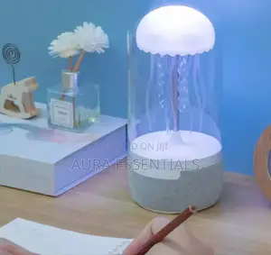 Jellyfish-Shaped Bluetooth Speaker and Mood Lamp