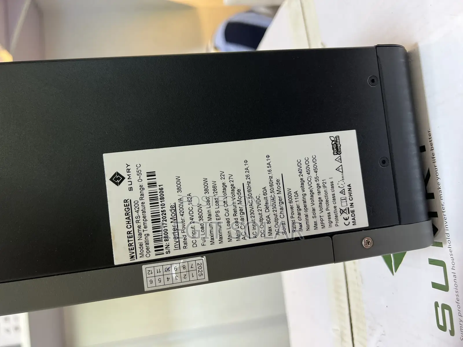 Sumry Hybrid Inverter 4.2kva/24v