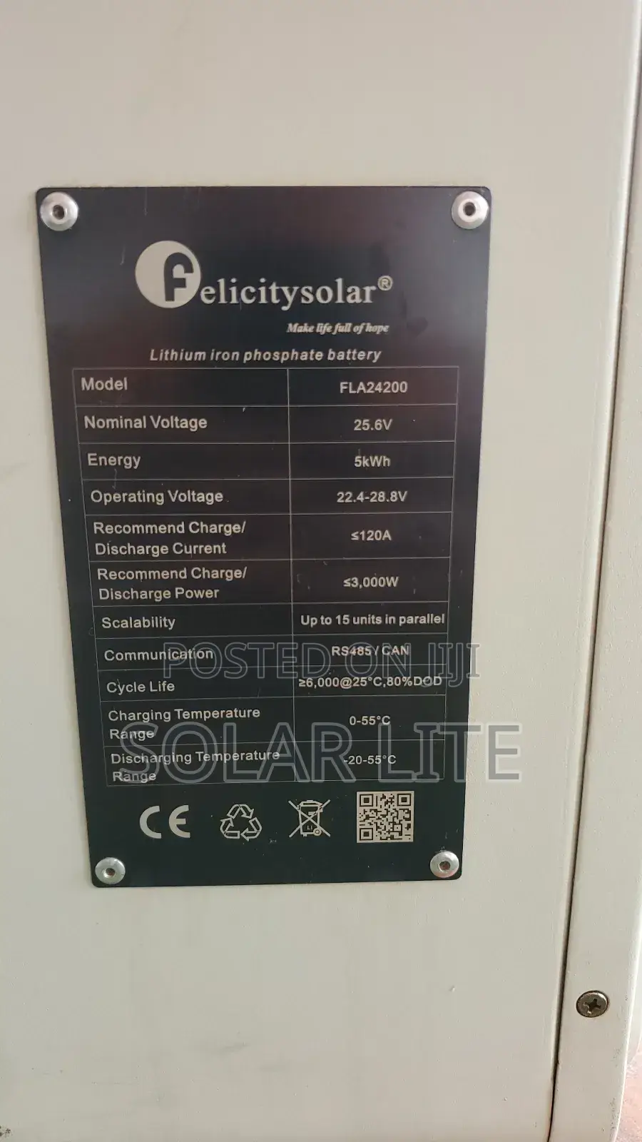 5kwh Lithium Battery