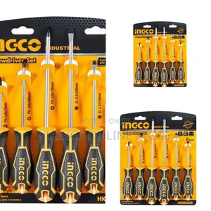 Ingco Hksd0628 Ingco 6pcs Screwdriver Set - Yellow