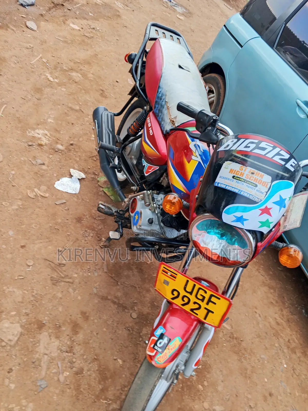 Bajaj Boxer 125 2024 Red