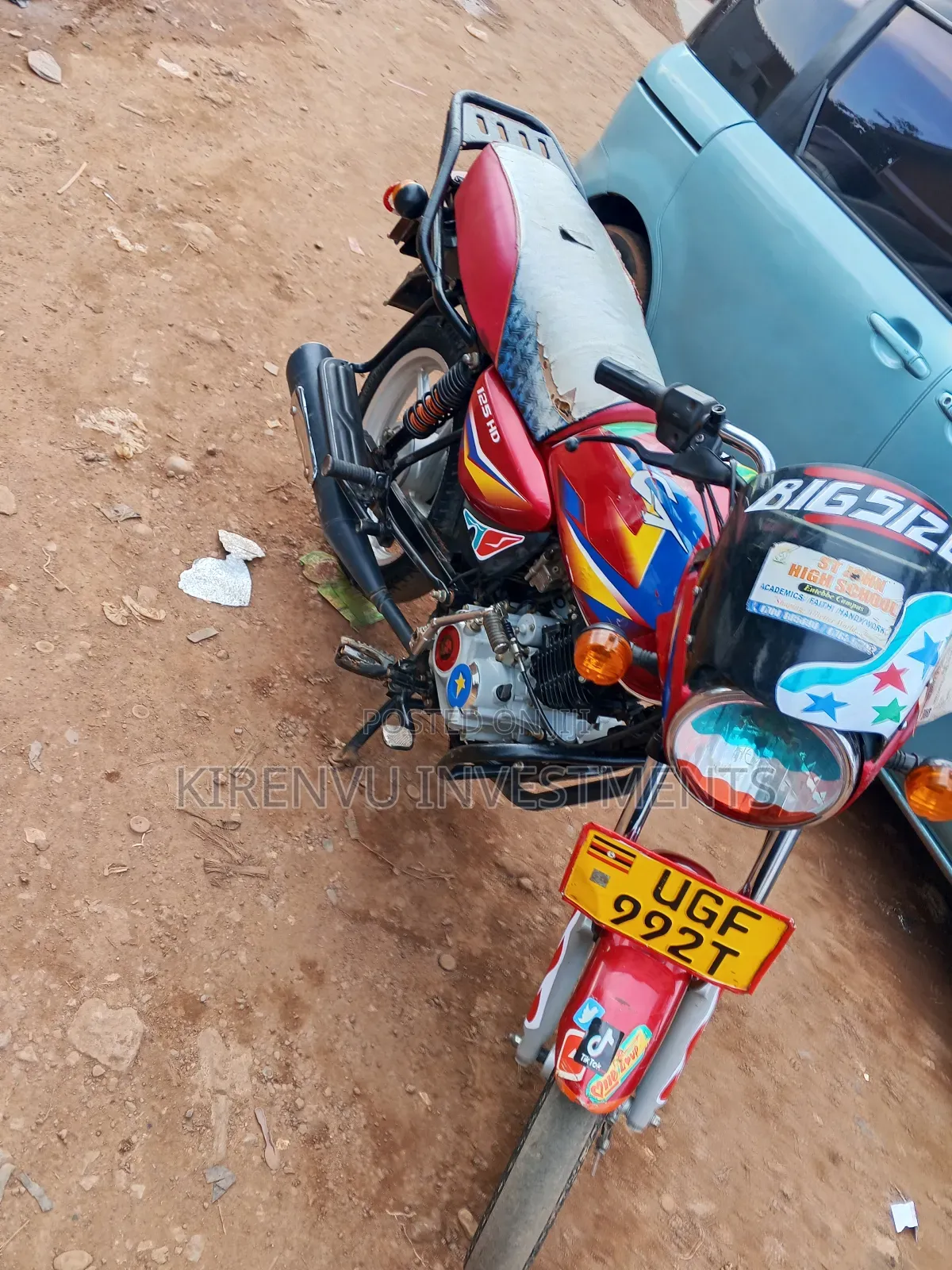 Bajaj Boxer 125 2024 Red