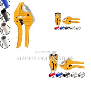 Ingco PVC Pipe Cutter Plastiv Pipe Cutting Tool - Yelllow