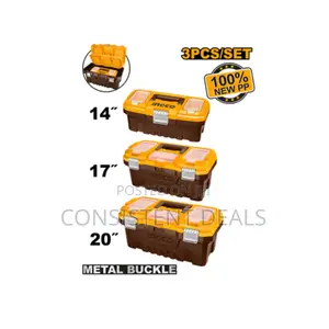 Ingco Plastic  Tool Box Set (14,17,20")