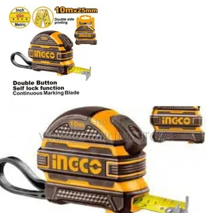 Ingco Steel Measuring Tape - Orange