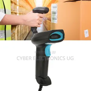 Handheld 1d Barcode Scanner Fast Accurate Identification Wired