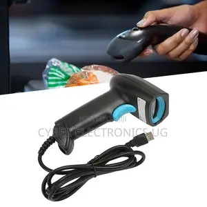Handheld 1d Barcode Scanner Fast Accurate Identification Wired