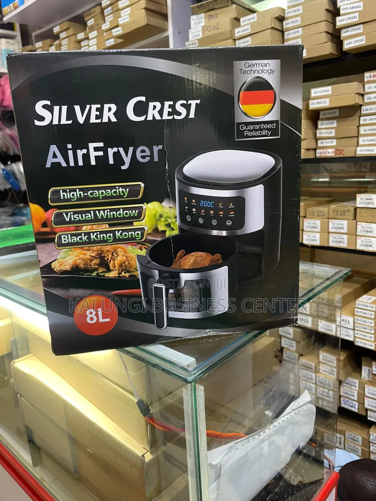 Digital Air Fryer Silver Crest 8l Air Fryer