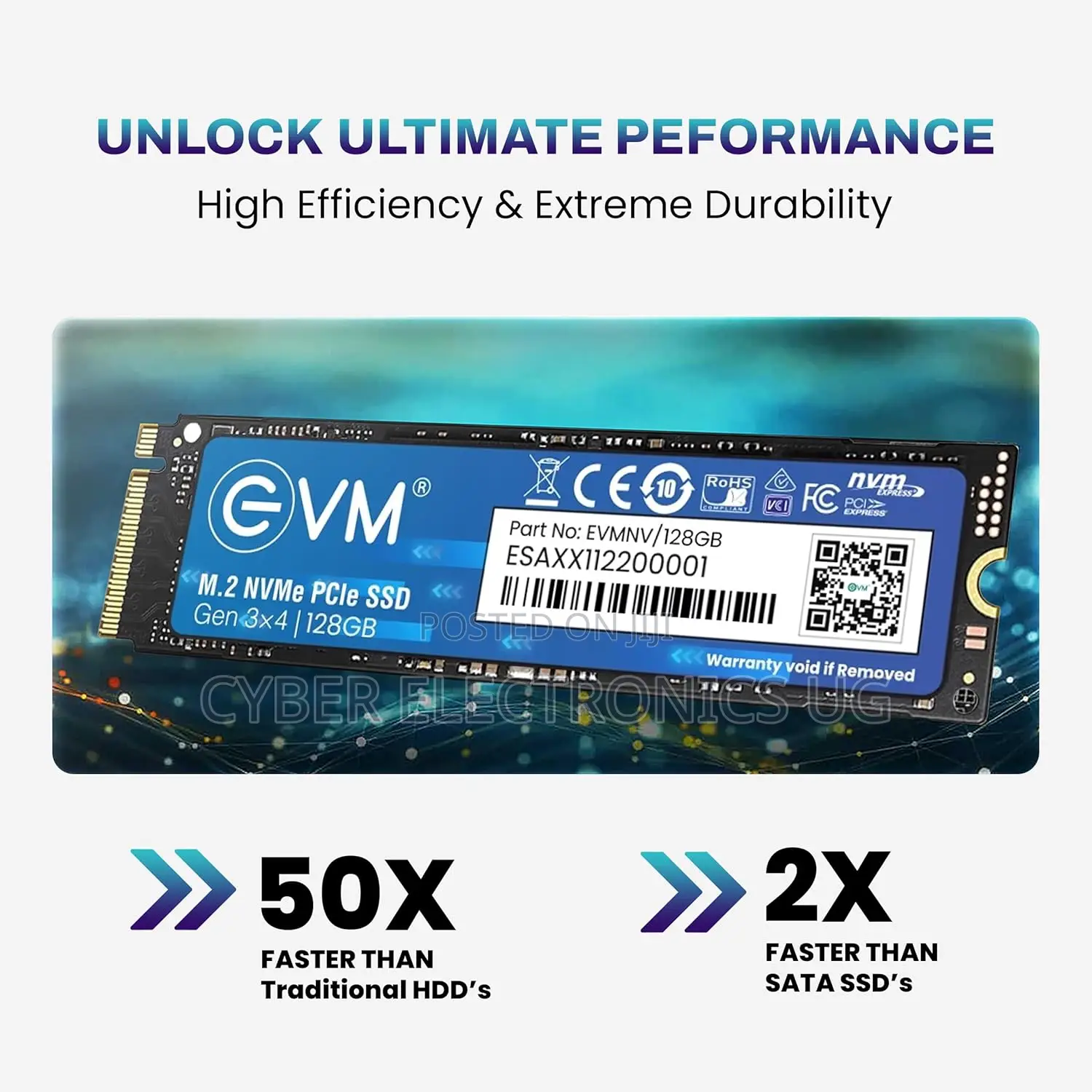 128gb Nvme Internal SSD Solid State Drive for Gaming Laptops Desktop