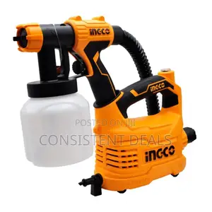 Floor Based Spray Gun, 800ml Paint Sprayer, 3 Spray Patterns | 500w