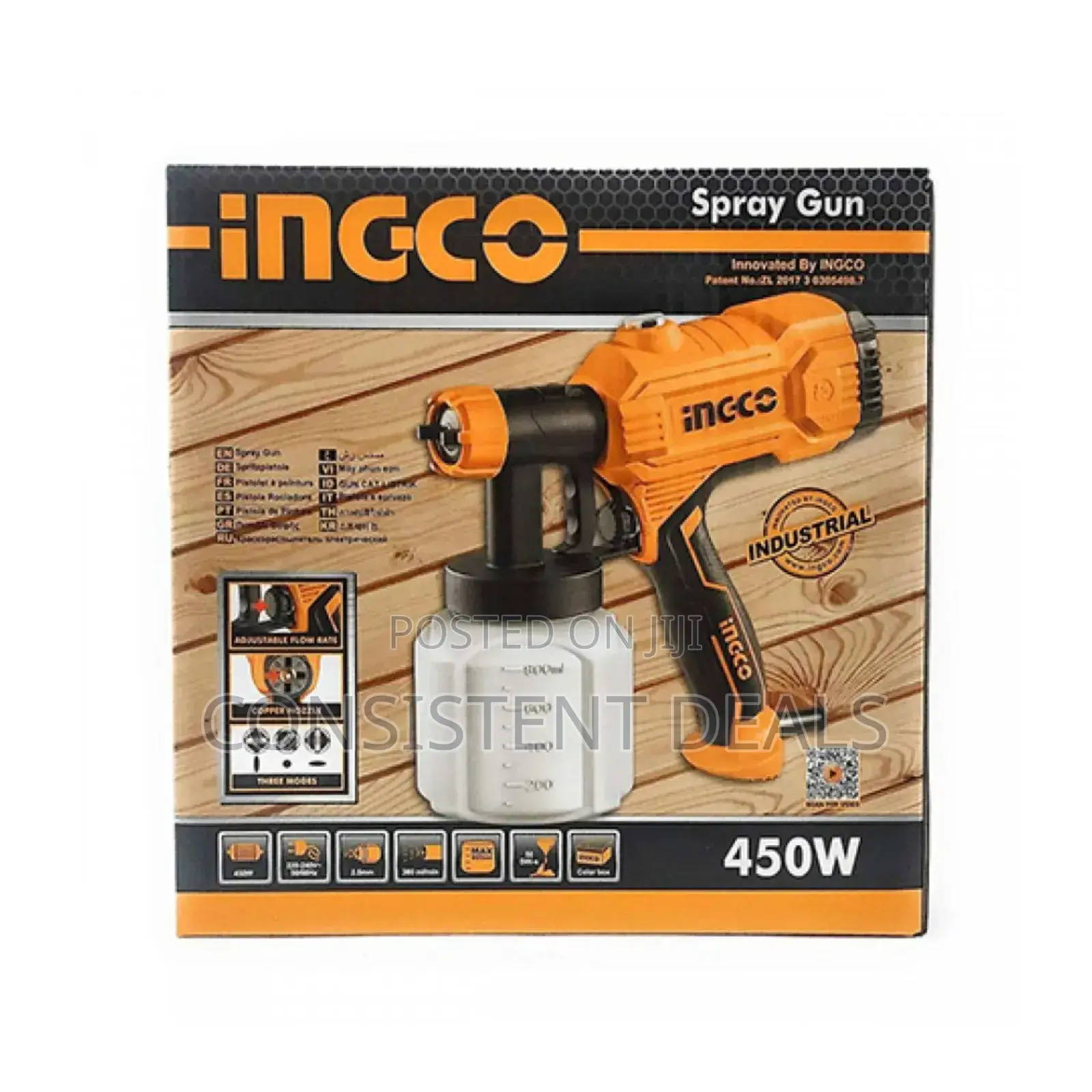 Ingco 450w Spray Gun