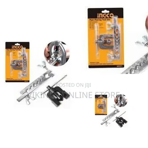 Ingco Pipe Flaring Tool Set - Silver,Black