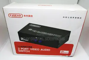 Av Switcher - Audio and Video Switcher Two-in-One Out