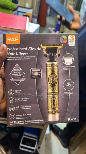 Hair Clipper Raf Rechargeable Electric Hair Clipper